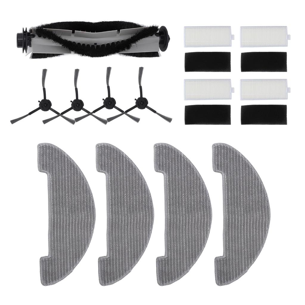 Vactidy Nimble T7 T8 Filter Mop Cloth High Efficiency Quick Clean Time Save Vacuum Cleaner Main Brush Replacement Kit Set,