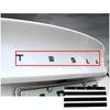 AAAIK1 Genuine 1PCS Premium Chrome Logo Badge Sticker for Tesla Model 3/S/X/Y - Rear Tailgate Exterior Decal Accessory