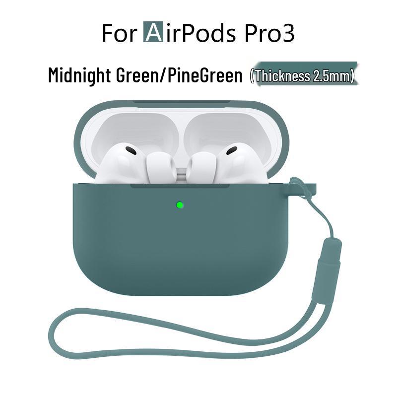 Совместимый с Apple AirPods Pro 3 Силиконовый Защитный Чехол, Чехол для Bluetooth Наушников