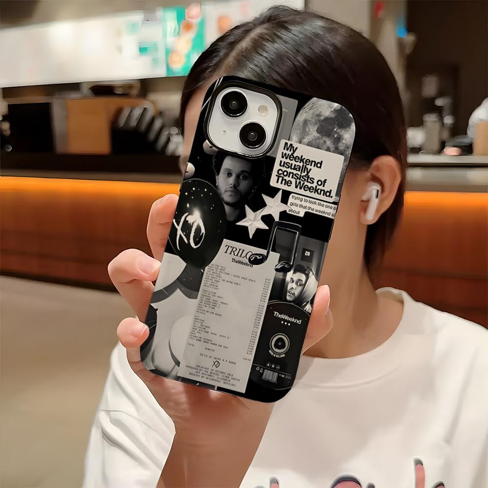 Чехол для телефона The Weeknd House Of Balloons Для iPhone 16 Pro Max 15 13 14 12 11 14 Pro Max 15 Pro Max Двойной чехол