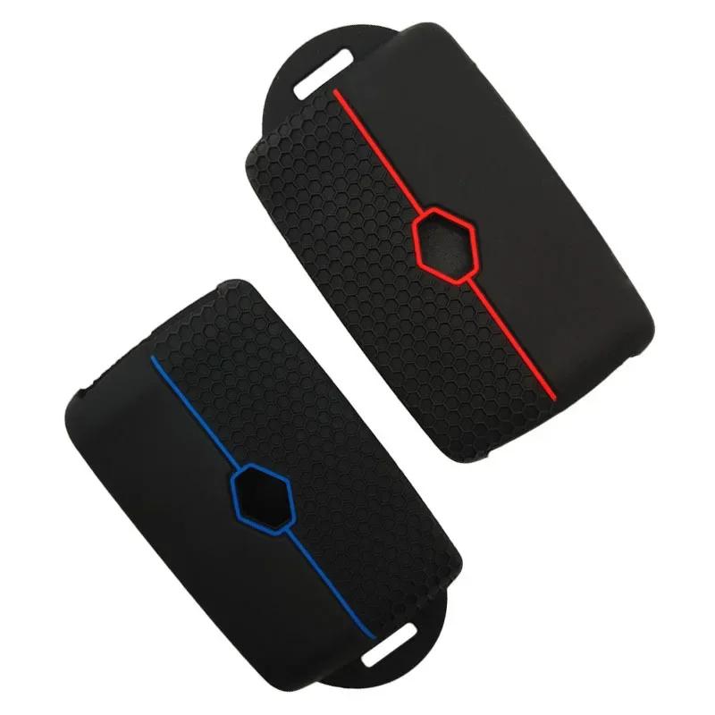 Силиконовый чехол для ключа Renault Austral Captur Arkana Koleos Zoe Scenic Dacia Sandero Duster Logan Jogger Kadjar Clio Megane