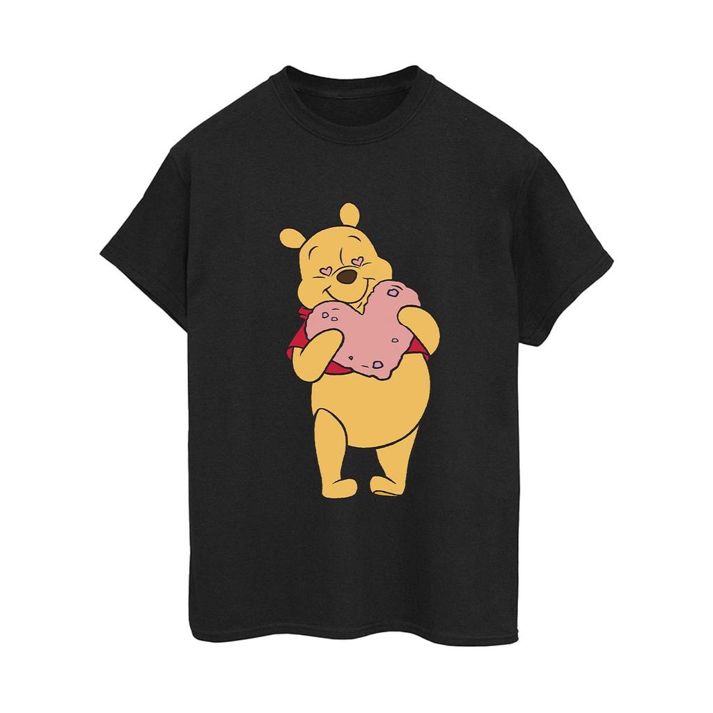 Disney Womens/Ladies Winnie The Pooh Heart Eyes Cotton Boyfriend T-Shirt