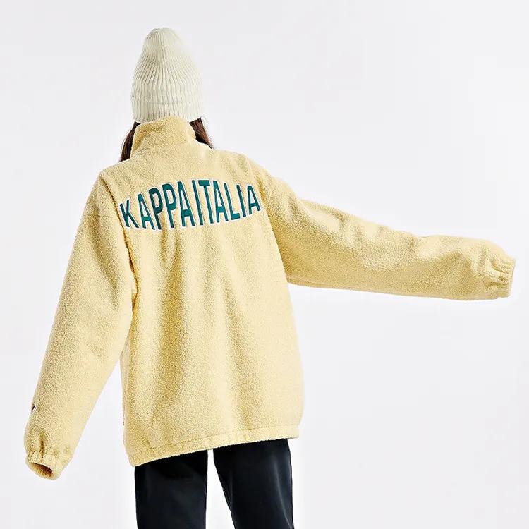 Kappa Sweatshirts Unisex Stand Collar Moderate Straight Fit (Unisex) Sweatshirts K0BY2WT03D