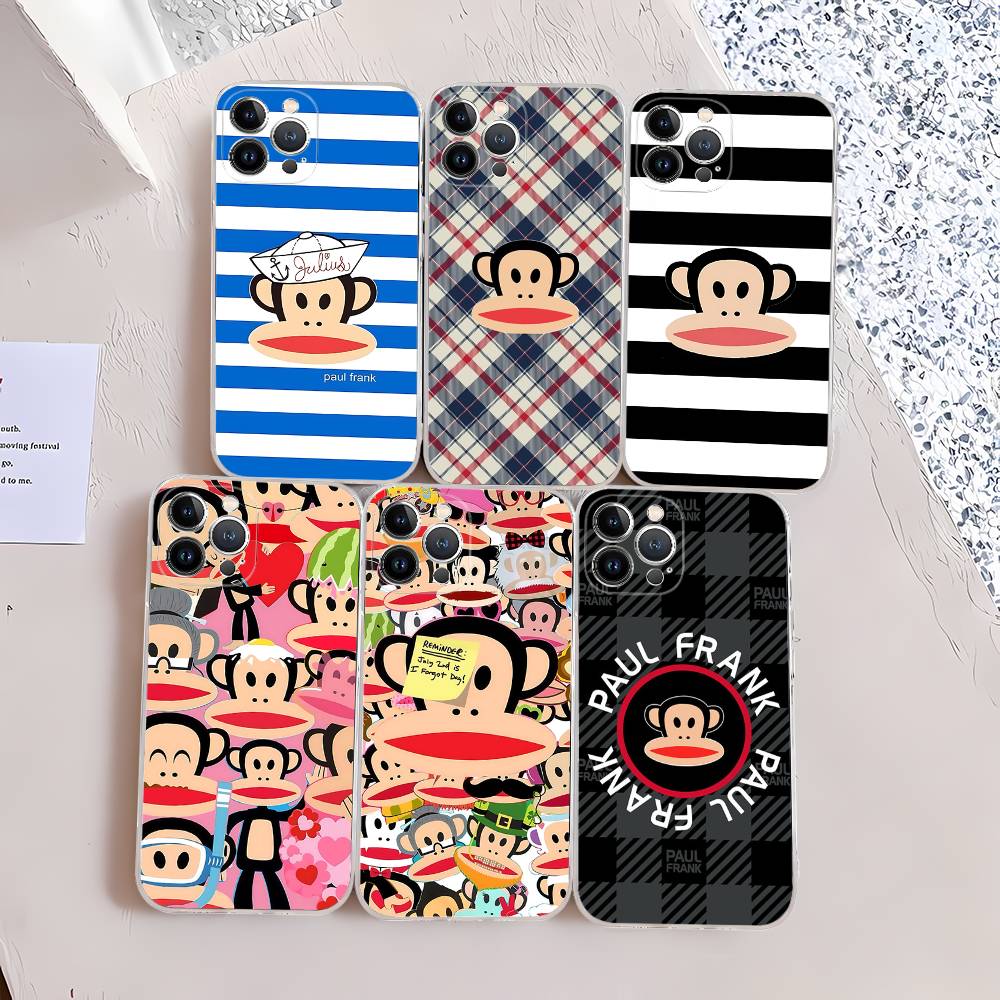 Знаменитый Роскошный Чехол Для Телефона P-Paul F-Frank Для IPhone 17 16 14 11 12 13 15 Pro Max 14 Plus 17 Air Cover