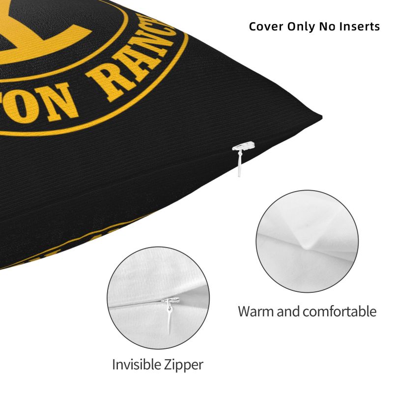 Наволочки для подушек Yellowstone Dutton Ranch Мягкая Роскошная Подушка для Автомобиля Дивана