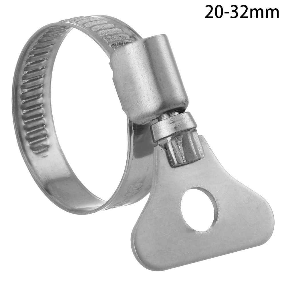 1Pcs Useful Welding Handle Repair Tool Hardware Exhaust Pipe Clip T Bolt Hose Clamps Stainless Steel