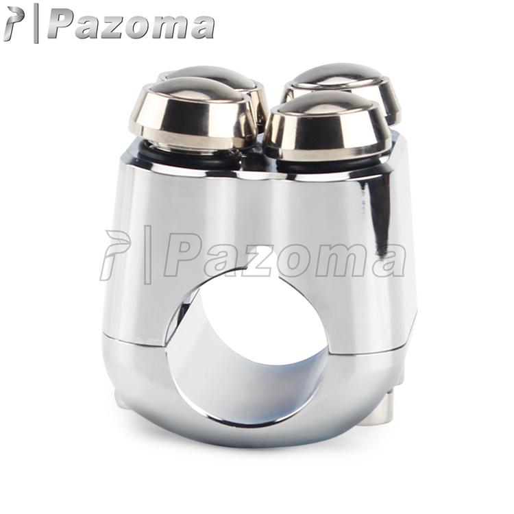 4 Button Controller Switch 25mm 1'' Bar Handlebar Switch Universal for Harley Chopper BMW Honda Cafe Racer Horn Control Gear