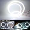 COB Halo Ring Bulb Daytime Running Headlight Lamp 12V Car LED Angel Eyes Light 60MM 70MM 80MM 90MM 100MM 110MM 120MM