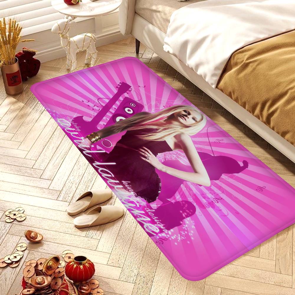 A-Avril Ramona Lavigne Kitchen Mat Kids Room Bedroom Decoration Balcony Anti-Slip Doormat Living Room Alfombra