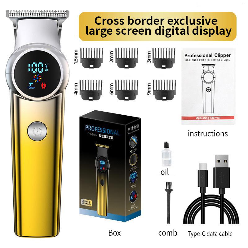 New Electric Professional Barber Cutters Shaving Hair Tools Hair Salon Special Electric Clipper Carving Hair Clipper