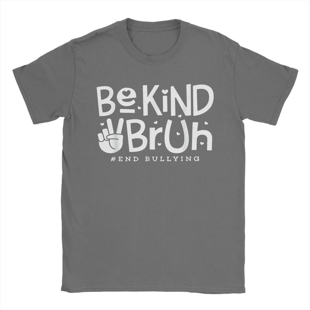 Unity Day Orange Shirt Anti Bullying Be Kind Bruh Kindness T-Shirts for Men T Shirts  Short Sleeve Tee Shirt Graphic Clothes
