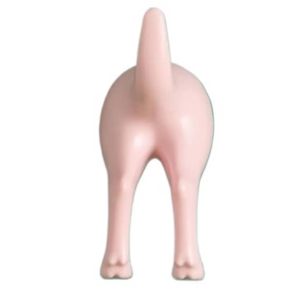 Крючки для хвоста собаки, шляпа, пальто, ключ, настенная вешалка, наклейка, украшение, креативный хвост, кухня, маленький крючок, настенное крепление, дырокол