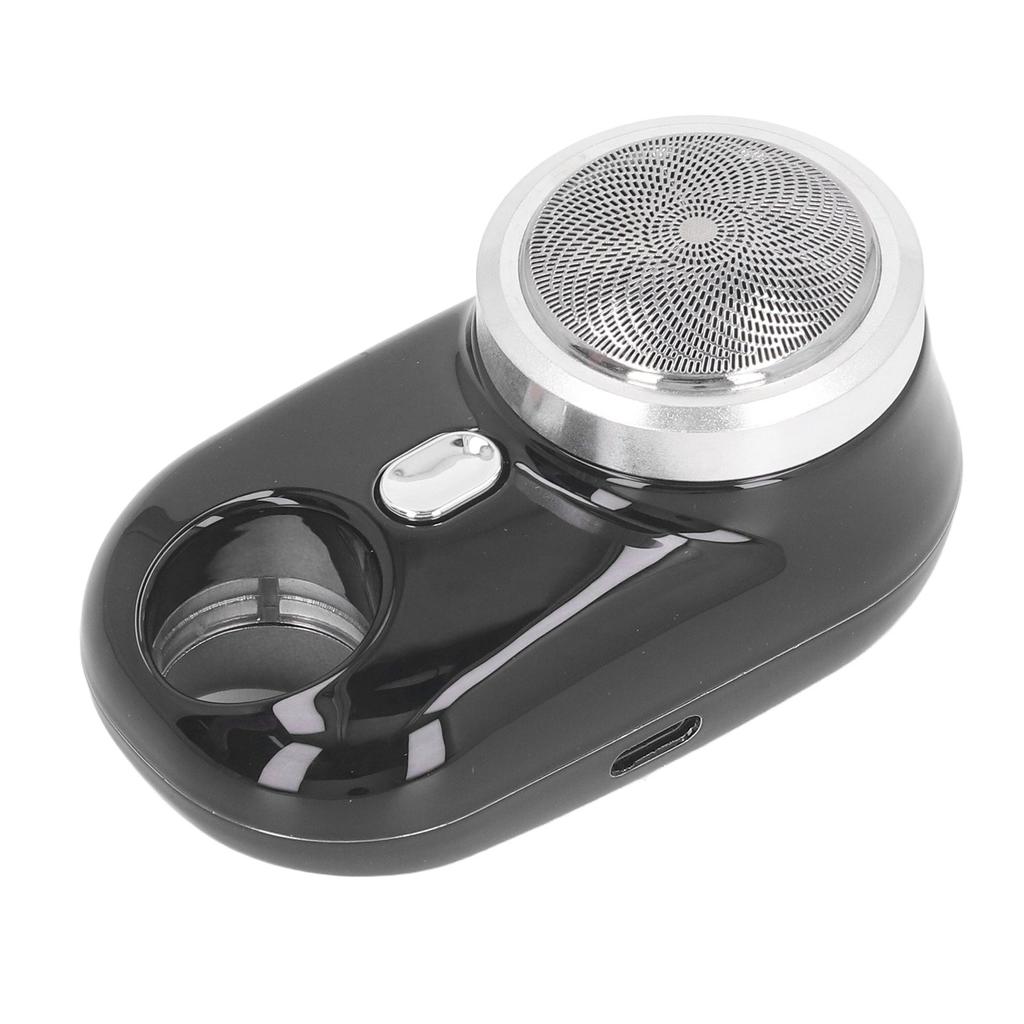 Electric Mini Beard Trimmer for Men USB Rechargeable Portable Travel Pocket Beard Trimmer for Face Mustache Stubble