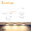 Ultra-Thin 5W LED Ceiling Panel Lights Dimmable Touch Sensor Cabinet Light For Closet, Display Shelf, Cabinet