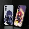 Чехол для телефона Manga U-UminekoS W-When They Cry Для Samsung Galaxy A73,A72,A71,A70,A52,A51 Другие Мягкий Черный Чехол
