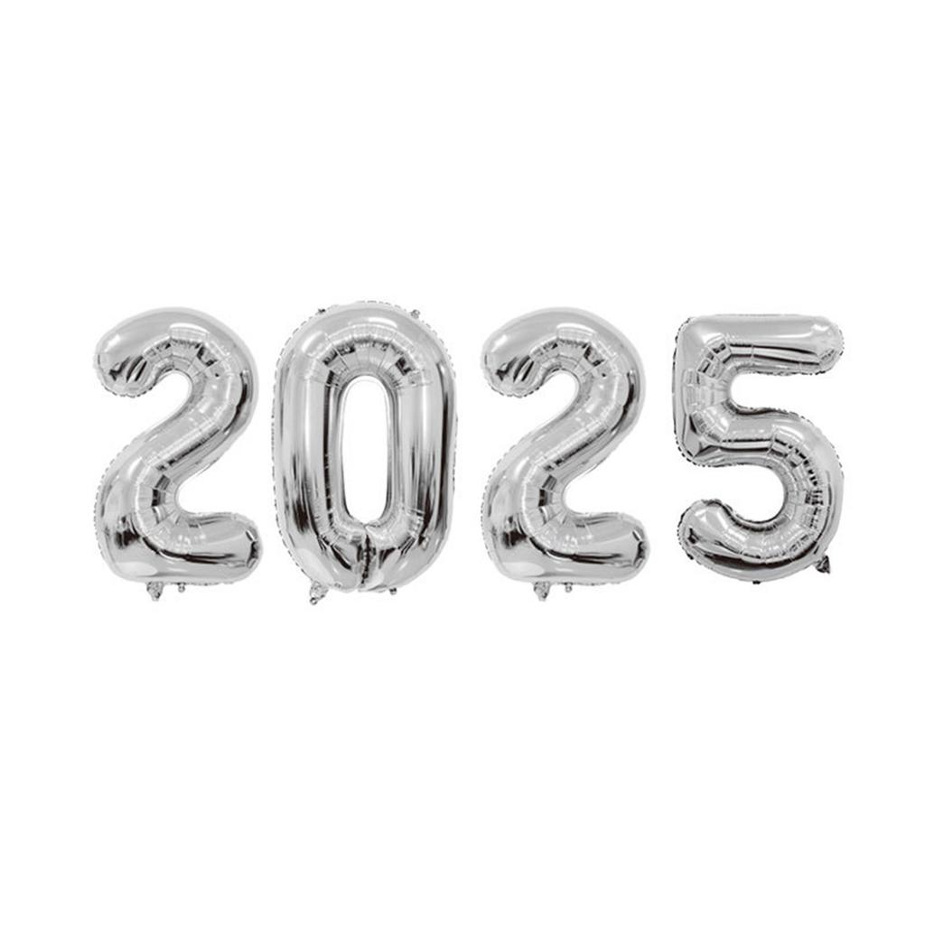 Цифровые воздушные шары Настройки для вечеринок с воздушными шарами Новогоднее украшение Украшение внутреннего сада Приветствующий новогодний воздушный шар