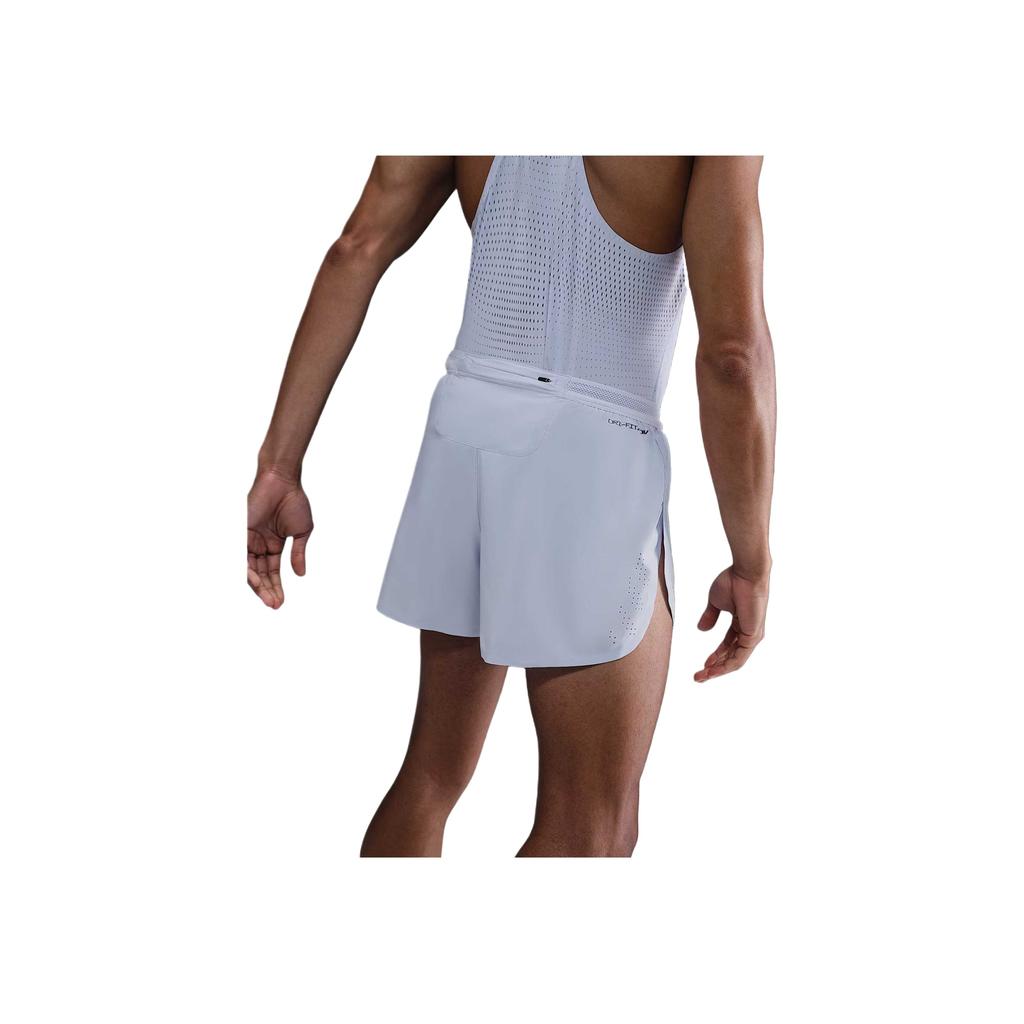 Nike Dri-FIT ADV Серия AeroSwift Swoosh Удобные Мягкие Эластичная Талия Спортивные Шорты Мужские шорты Белый Черный FN3352-057