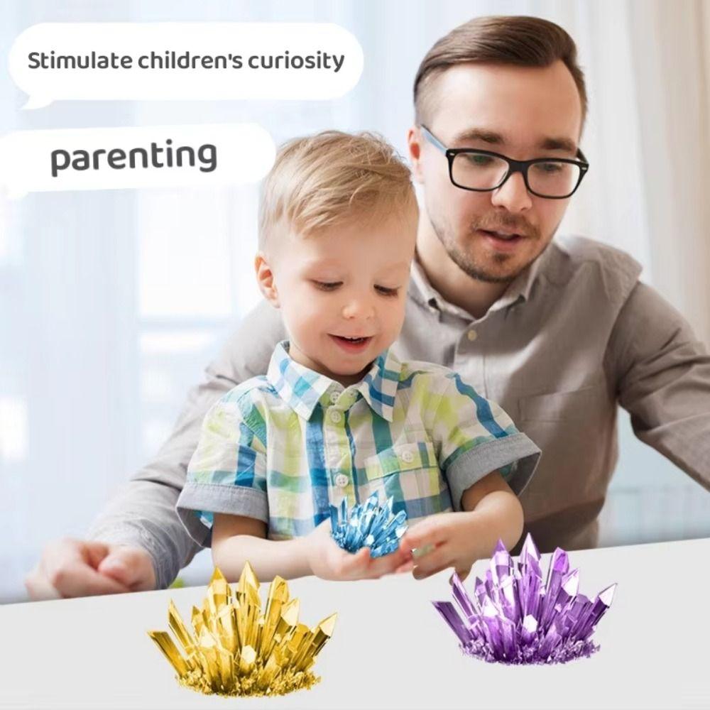 Вырасти кристалл Набор для выращивания кристаллов Научный набор для выращивания кристаллов Легко вырастить Набор для изготовления кристаллов Девочки