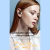Беспроводные наушники с заушными крючками, совместимые с Bluetooth, один наушник, деловые наушники-вкладыши, длительное время работы от аккумулятора