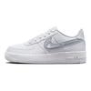 Nike Air Force 1 GS Cut Out Swoosh — Детские кроссовки Photon Dust белого цвета FQ2413-100
