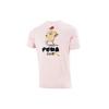 Toast Print Sports Short Sleeve T-Shirt Men Tops Pink 533197-36