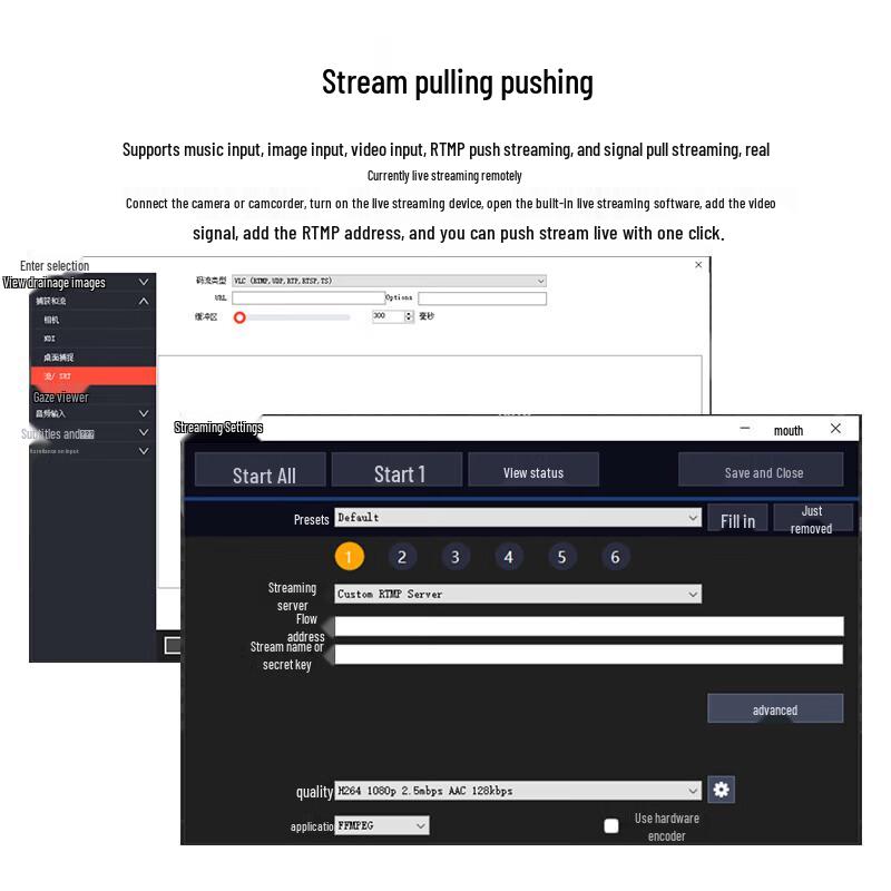 JiaShiYing JSY200pro Vmix Live Production Switcher