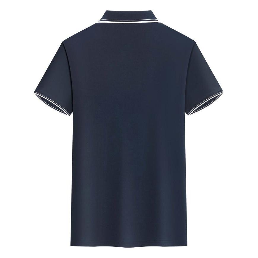 Callaway 2025 Летняя мужская и женская вышитая рубашка-поло Ice Skin Plain Solona Cotton с цветным воротником и блоками