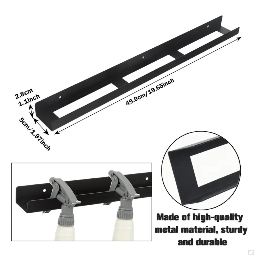 Держатель для распылителей Стойка для хранения Настенный Легкий металлический Детейлинг Органайзер для