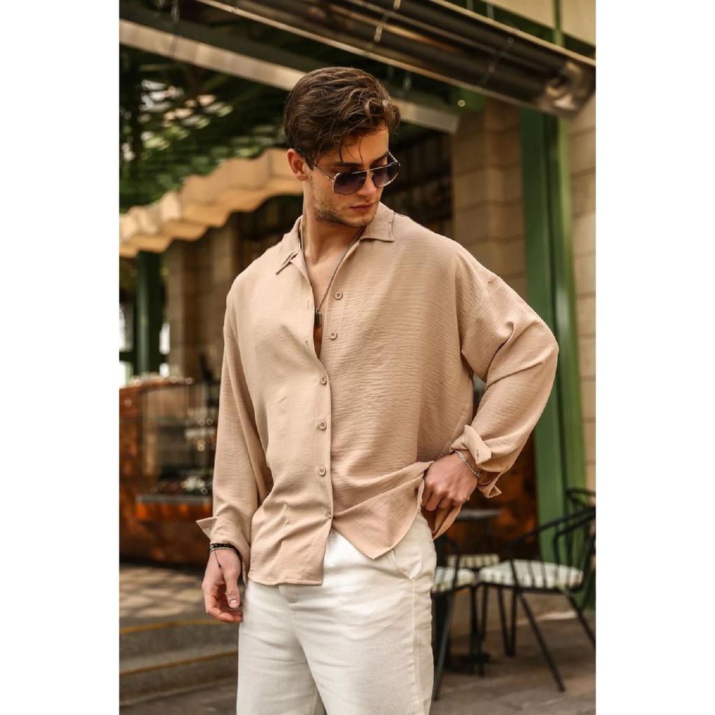 Текстурированная рубашка Aerobin Oversize унисекс