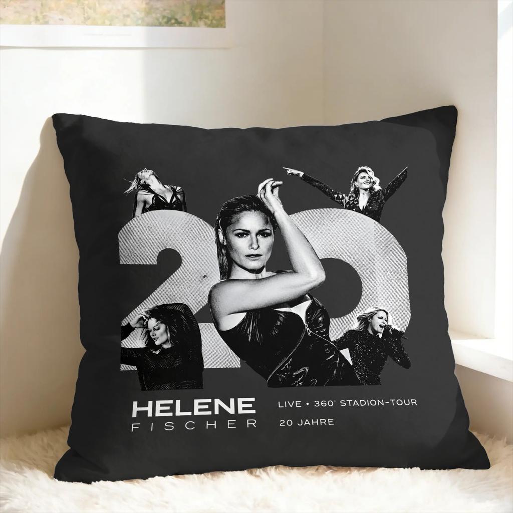 Наволочка для подушки H-Helene Fischer 360° Stadium Tour Мягкая наволочка Милая забавная наволочка для подушки для дивана спальни домашнего декора