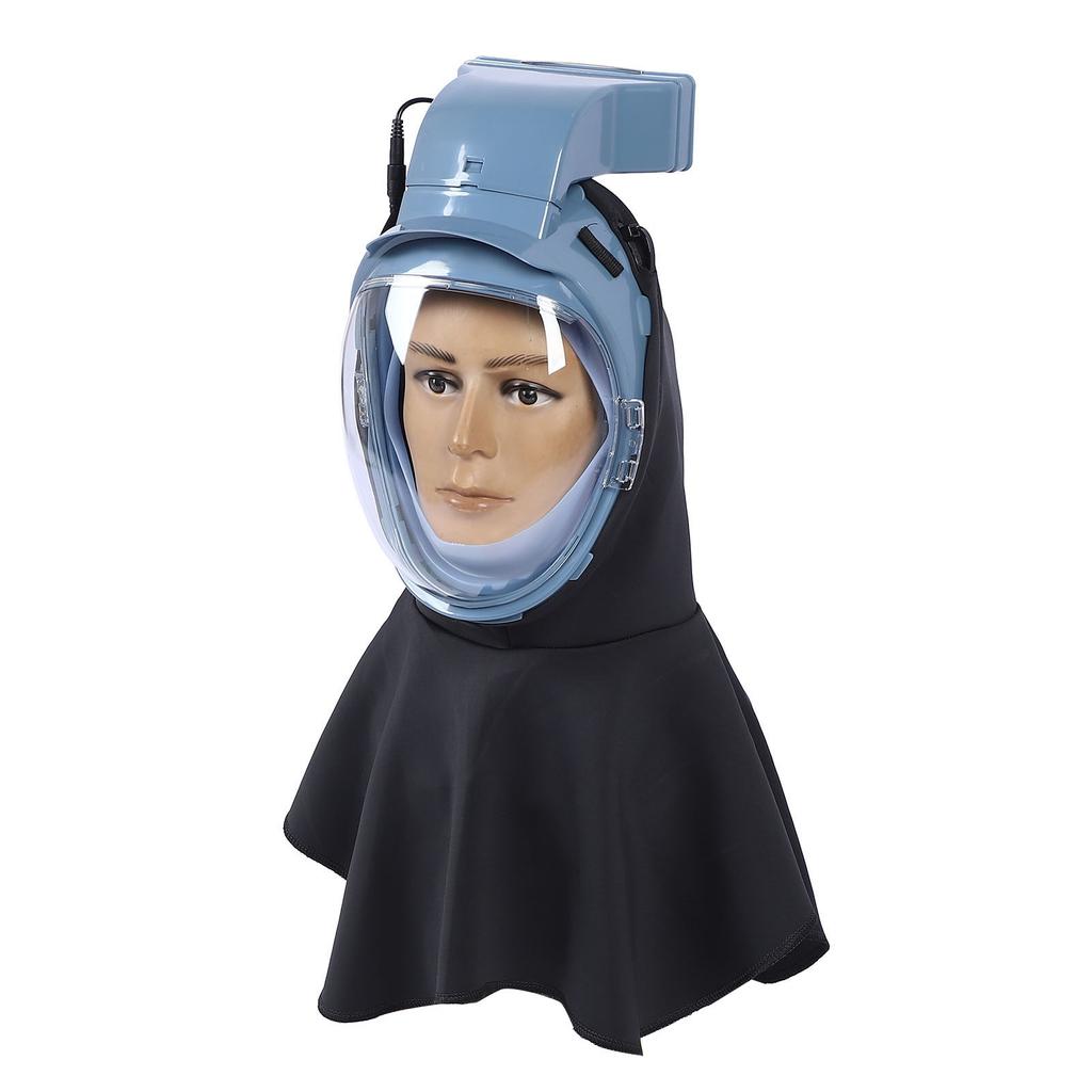 Электрический пылезащитный колпак с подачей воздуха, эффективная вентиляция, противотуманная линза, промышленный пылезащитный колпачок с