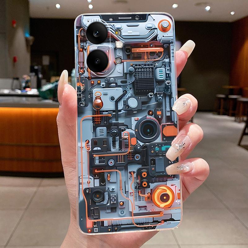 Чехол для Xiaomi Poco X8 Pro Max 5G Роскошный Милый Крутой Для Мальчиков Девочек Прозрачный Мягкий ТПУ Чехол для Телефона Poco X8Pro X8ProMax Задняя Крышка