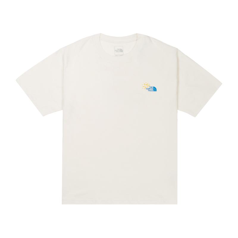 THE NORTH FACE Urban Exploration T Shirt Unisex Dune White NF0A8D85-QLI