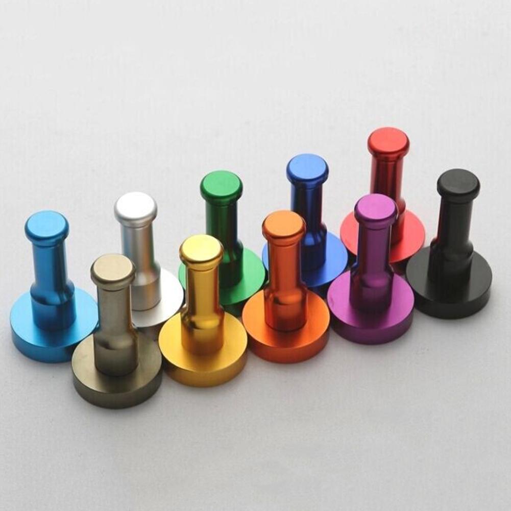 1PCS Single Hook Hat Coat Clothes Door Hanger Bathroom Wall Hook Hanger Space Aluminum Towel Cap Coat Key Rack Wall Decoration