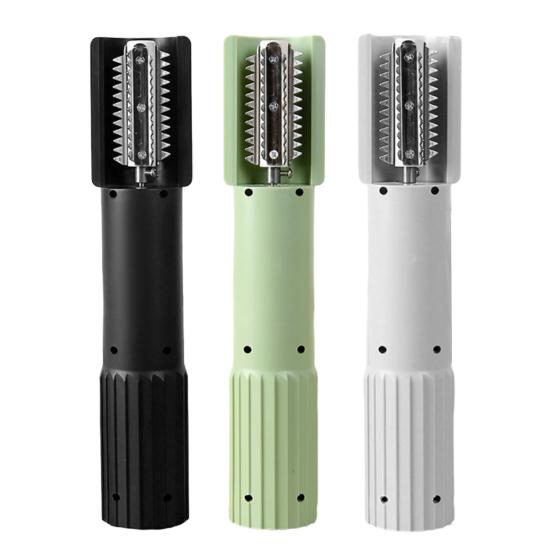 Электрическая терка для кокоса Ручная лопатка Очиститель Измельчитель с защитой от брызг Вращающееся лезвие Управление одной кнопкой Кухонный инструмент