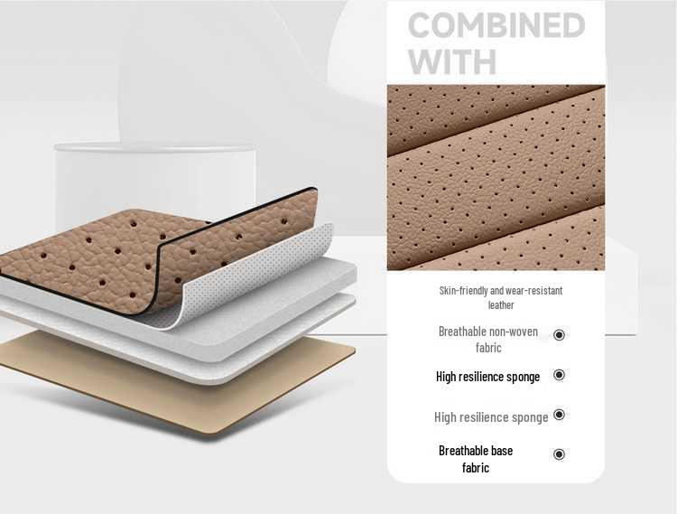 All-Season Leather Seat Covers for Wuling Bingo S Car.