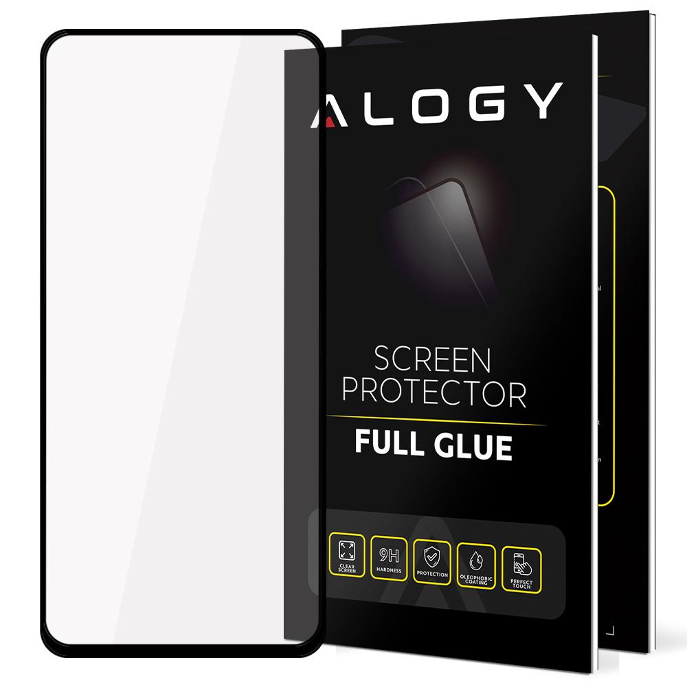 Szkło Hartowane Do Etui Alogy Full Glue Case Friendly Do Samsung Galaxy A53 / A53 5G Czarne