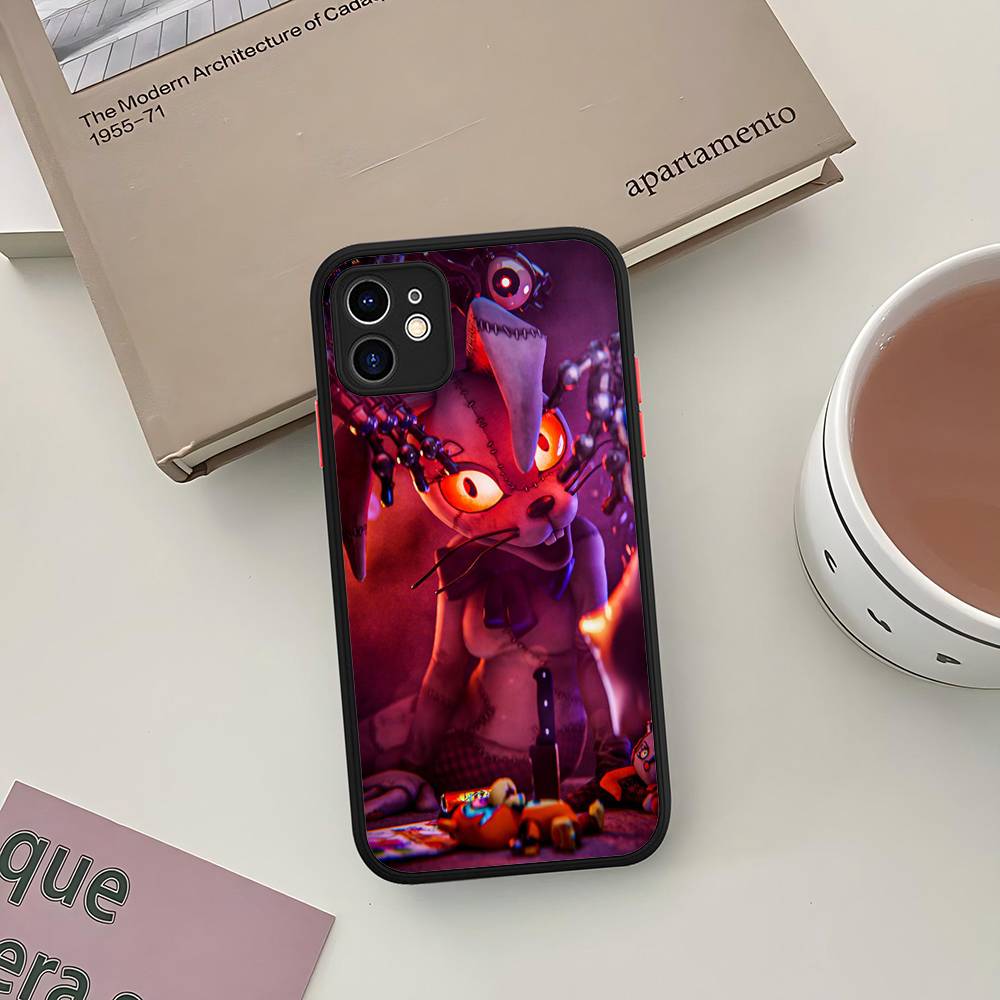 Five-Nights-At-Freddys Phone Case For IPhone 16 15 14 13 12 11 Pro Max 7 8 6 6s Plus Matte Cover
