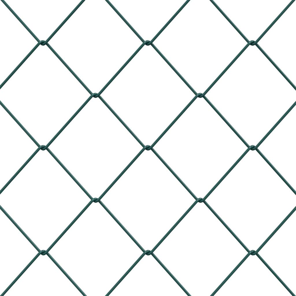 Green Steel Mesh Fence 2 x 10 m