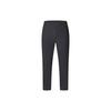 Solid Color Straight Leg Fitness Woven Knitted Sports Pants Men Bottoms Deep-Black A11M411804F-BK