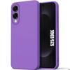 Protective Case - BOOLING - for Samsung Galaxy S25 Edge - Soft Silicone - Purple - Anti-Scratch