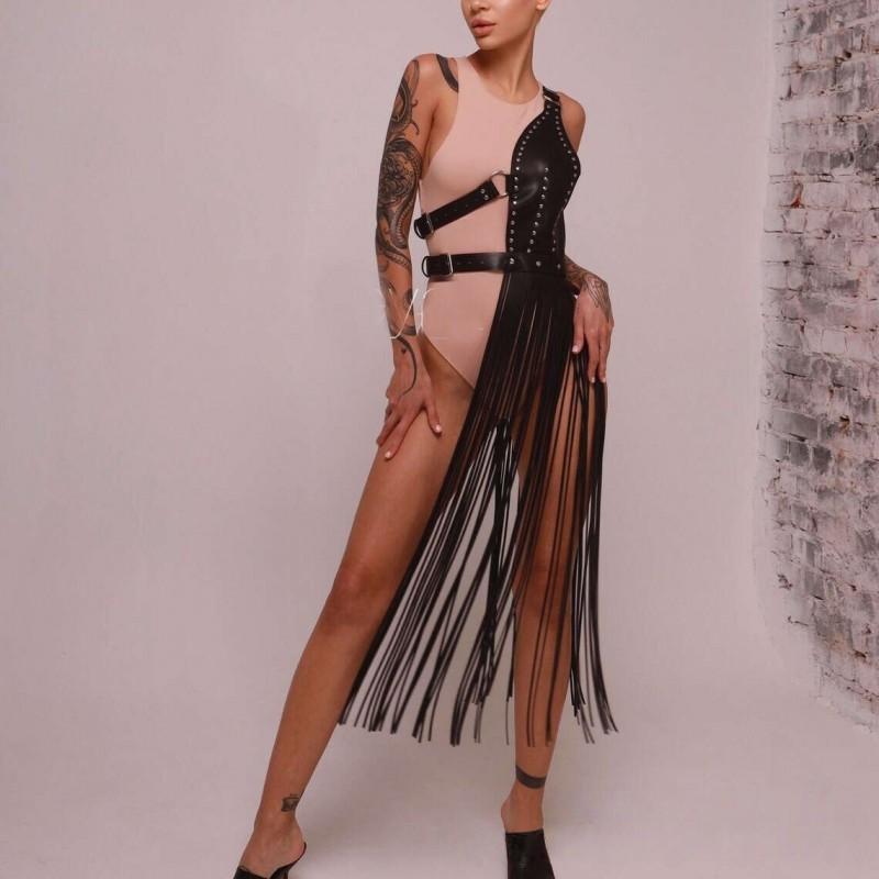 Vintage Western Fringe Belt Boho Hippie Wide Waist Women