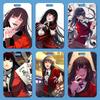 Kakegurui Saotome Meari Держатель для карт для школьной ID, студенческого питания или рабочих пропусков.