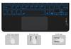 11-inch Samsung Tablet A9+ Protective Case with Backlit Bluetooth Keyboard, Touch Charging, and Pen Slot