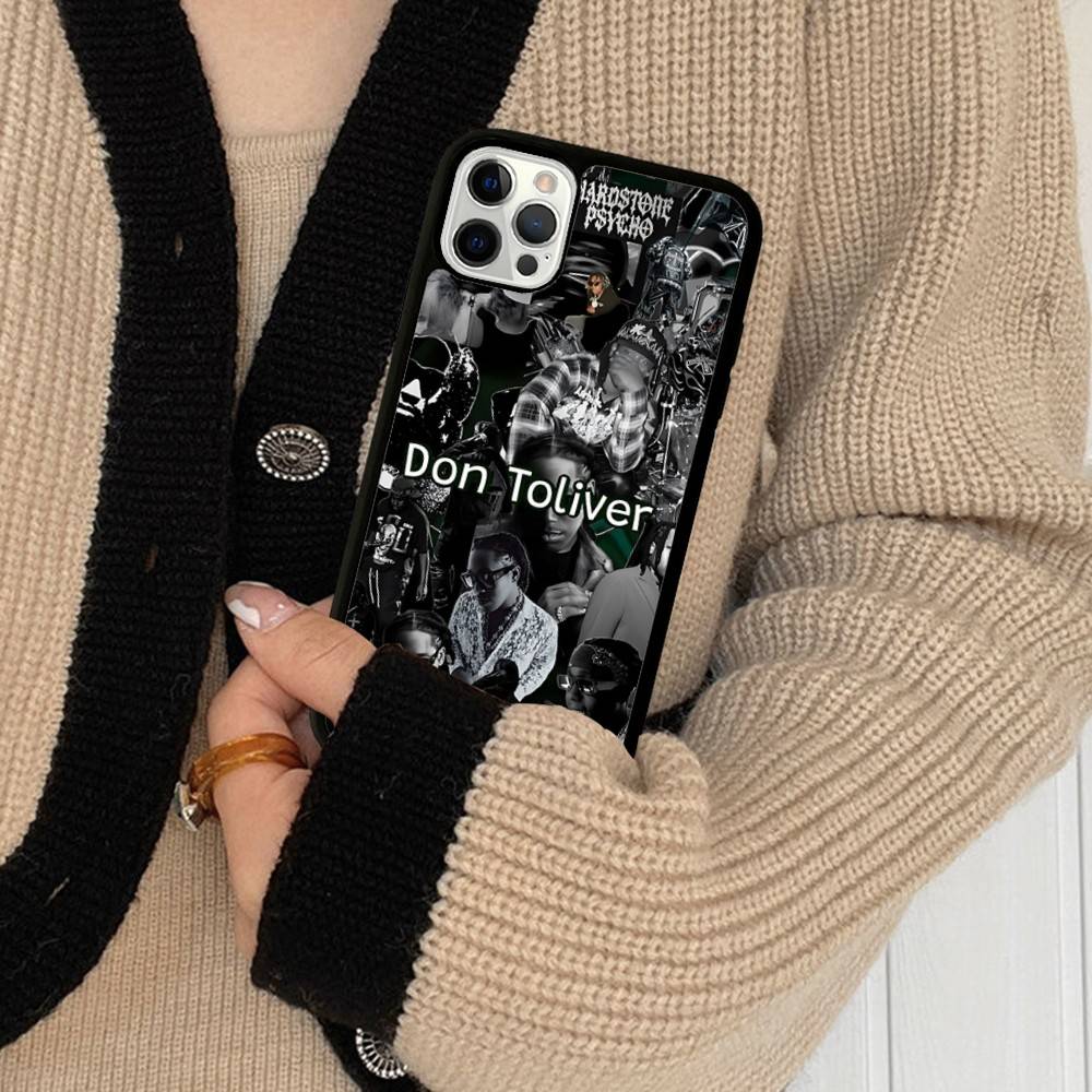 Rapper D-Don T-ToliverS PC+TPU Phone Case For IPhone 11 12 13 14 15 16 17 Plus Pro Max Cover