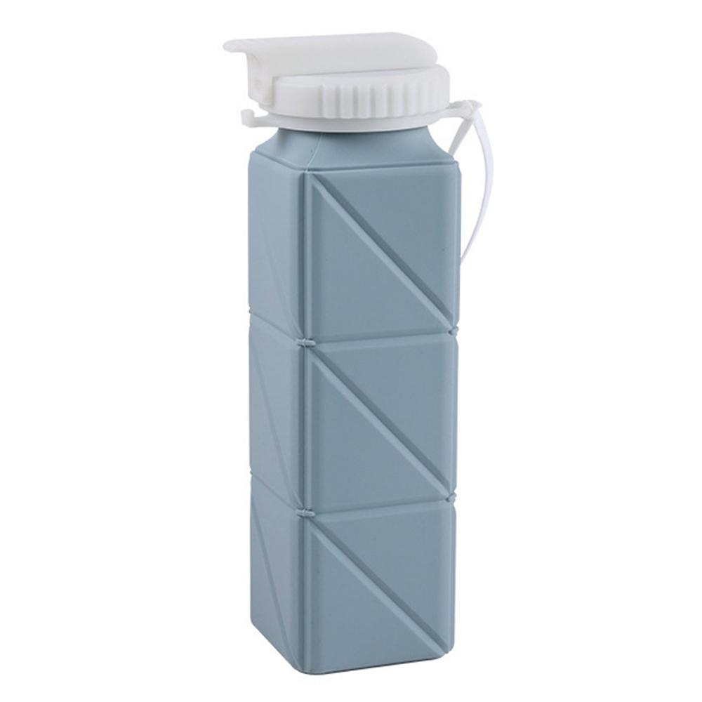 Collapsible Water Bottles Portable Silicone Travel Bottles Leakproof Reusable Water Cups for Gym