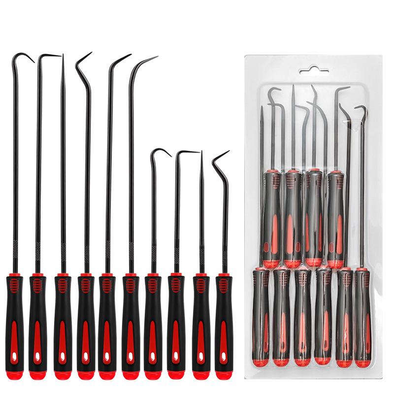 Oil Seal Removal Tool Set: Screwdrivers & Special Hooks (10PCS)