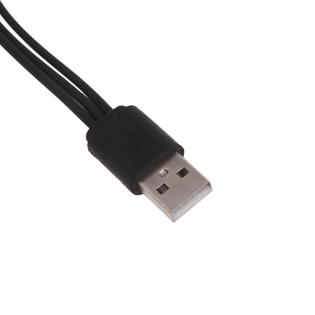 Кабель для мультизарядки USB C Разветвитель 1/2/3/4 в 1 Кабель для быстрой зарядки с 1/2/3/4 штекерами Type-C для телефона, планшета