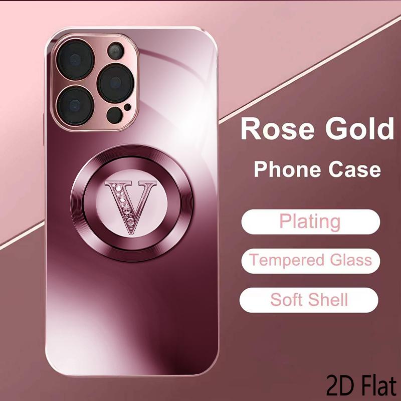 DVRings 2DFlat Для iPhone17 18 16 15 14 13 12 11 Pro Max XS XR 8 7Plus Чехол для телефона Ударопрочный Защитная задняя крышка