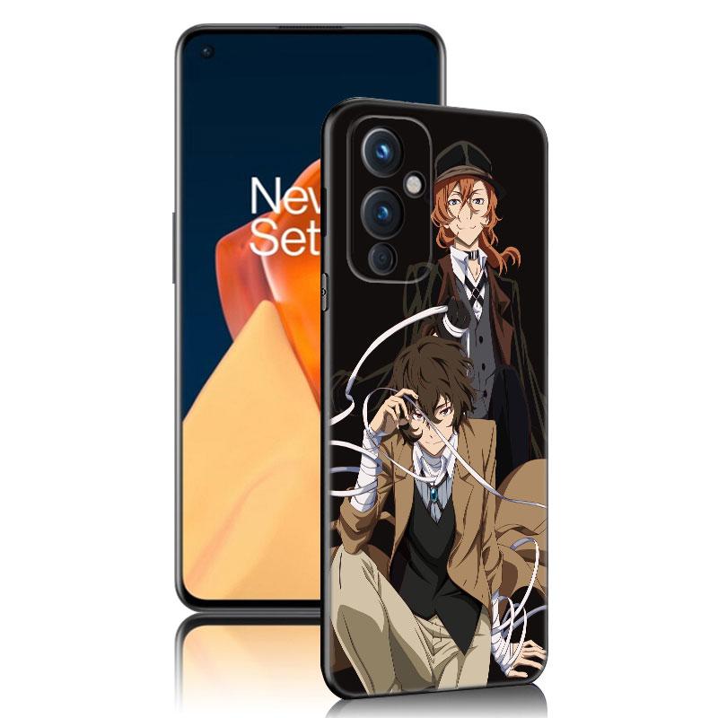 Аниме Bungo Stray Dog черный силиконовый чехол для телефона OnePlus 9 10 11 12 ACE 2V Pro 9RT 10T 10R Nord CE 2 3 Lite N10 N20 N30 5G